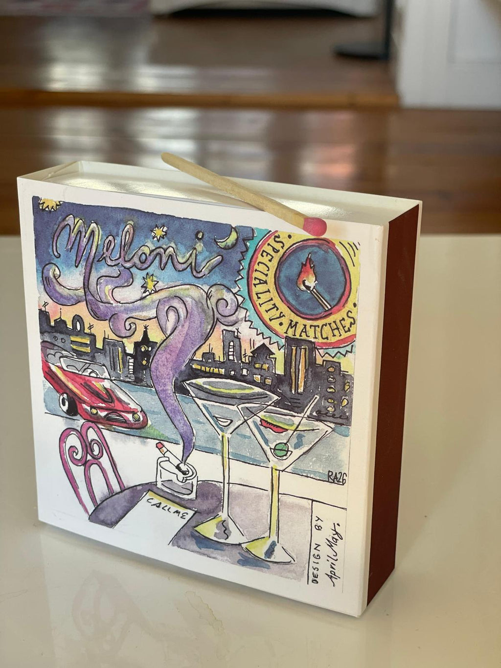 meloni x aprilmay matchbox