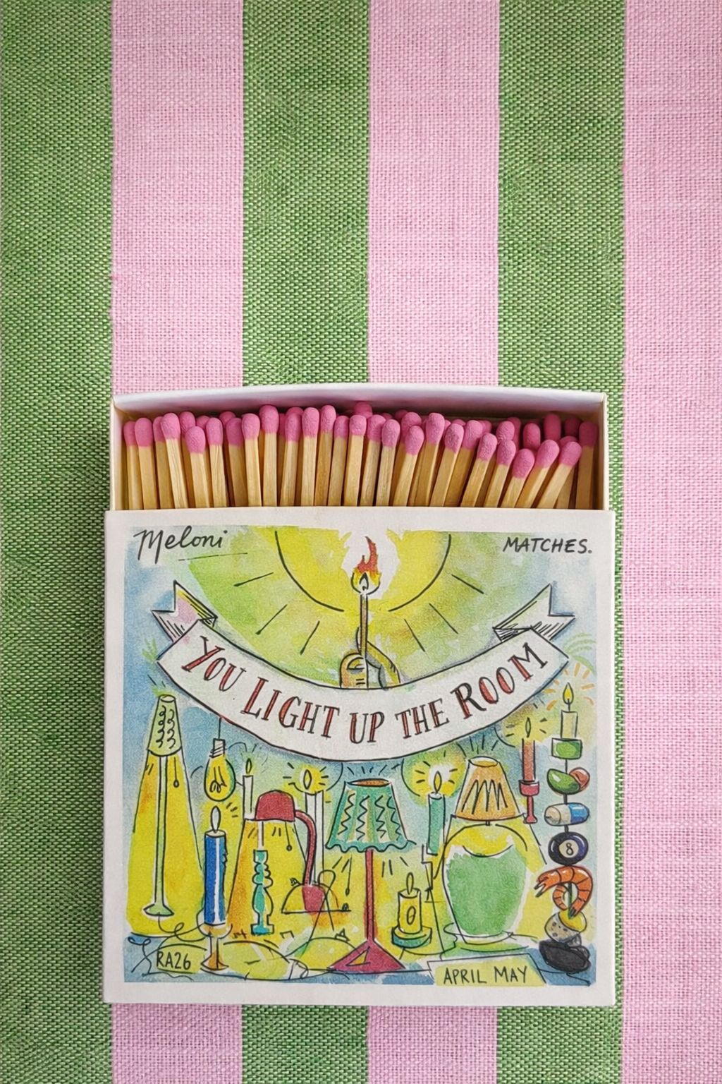 meloni x aprilmay matchbox