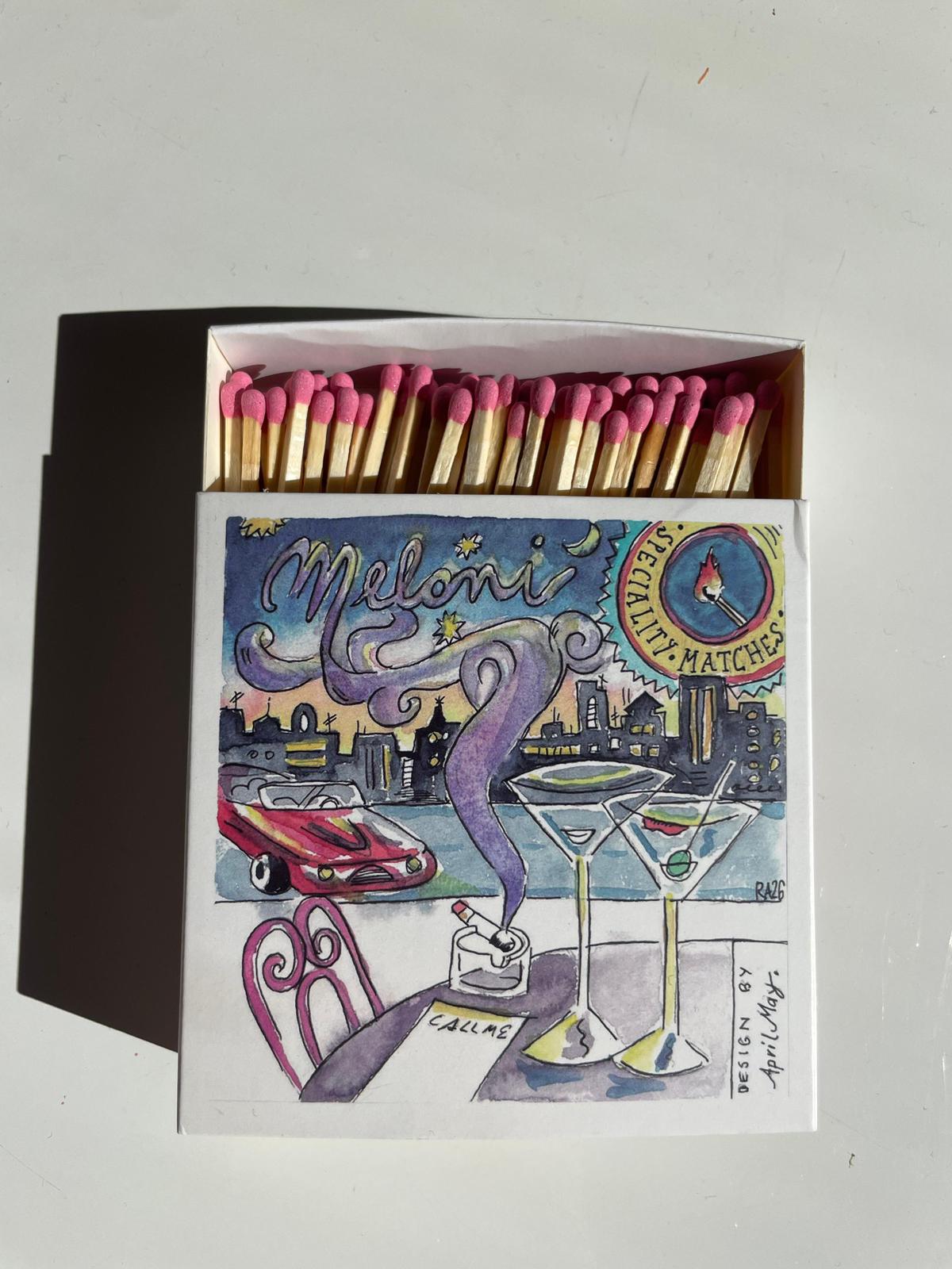 meloni x aprilmay matchbox