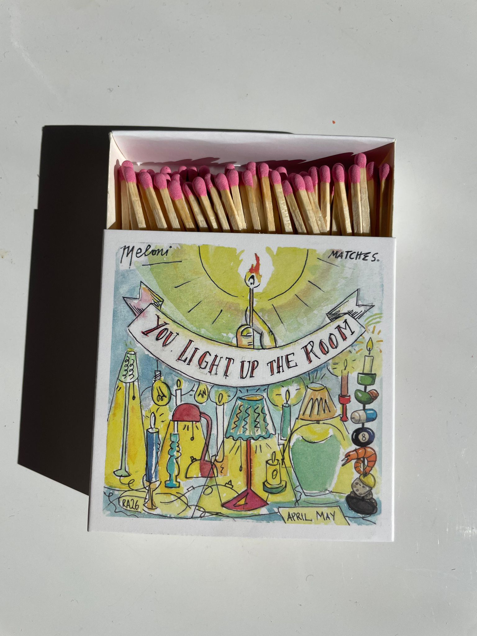 meloni x aprilmay matchbox