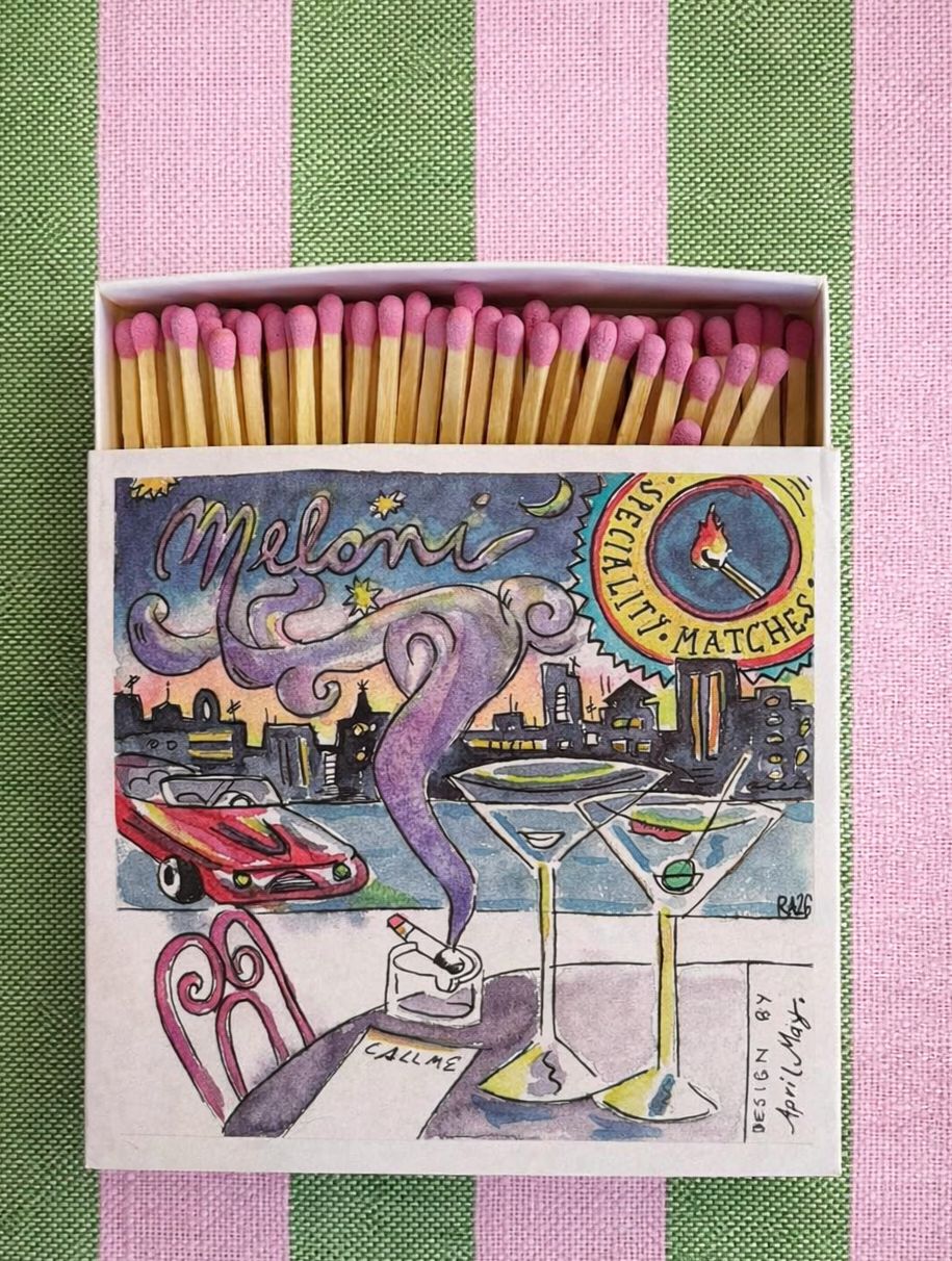 meloni x aprilmay matchbox