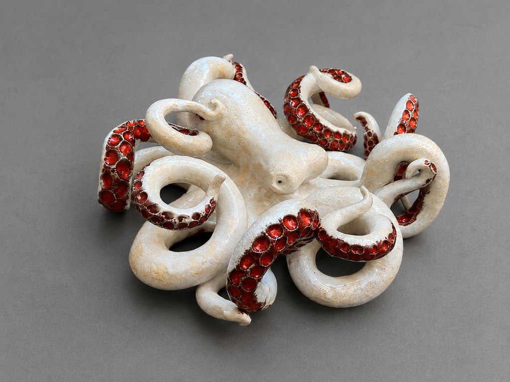 Octopus Candleholder